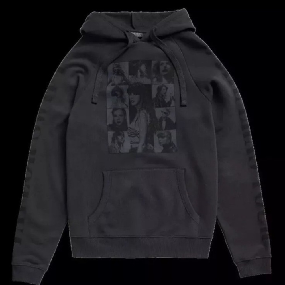 Taylor Swift Black Tour Hoodie Eras Tour New Black Sweatshirt